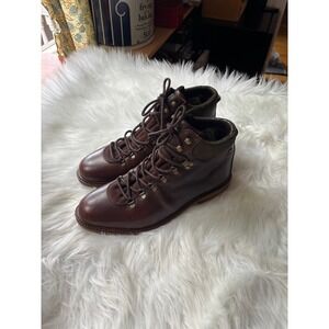 Pajar Joss Canada Boots Mens Brown Leather Waterproof Faux Fur Lined Hiking
